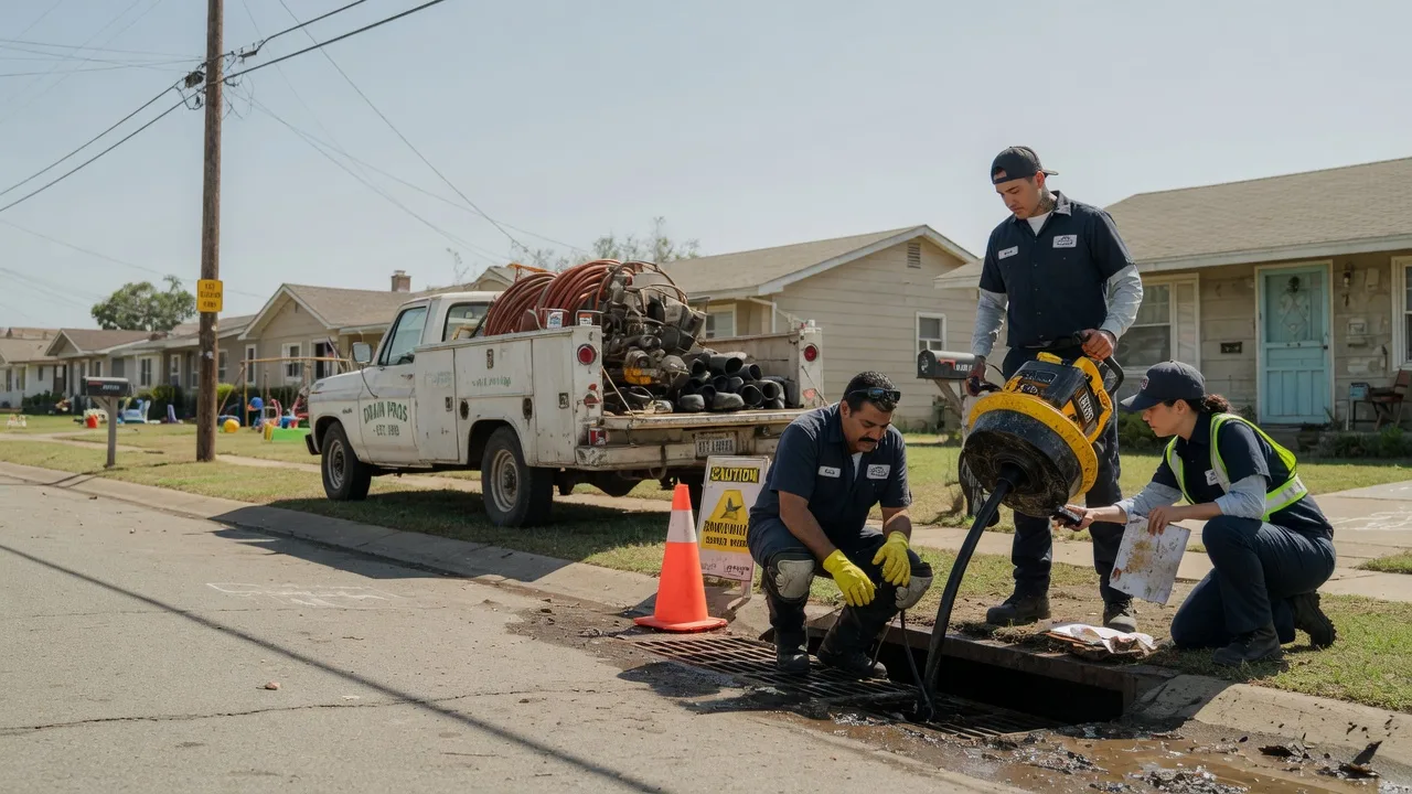 Drain Cleaning in Voss, TX near me
